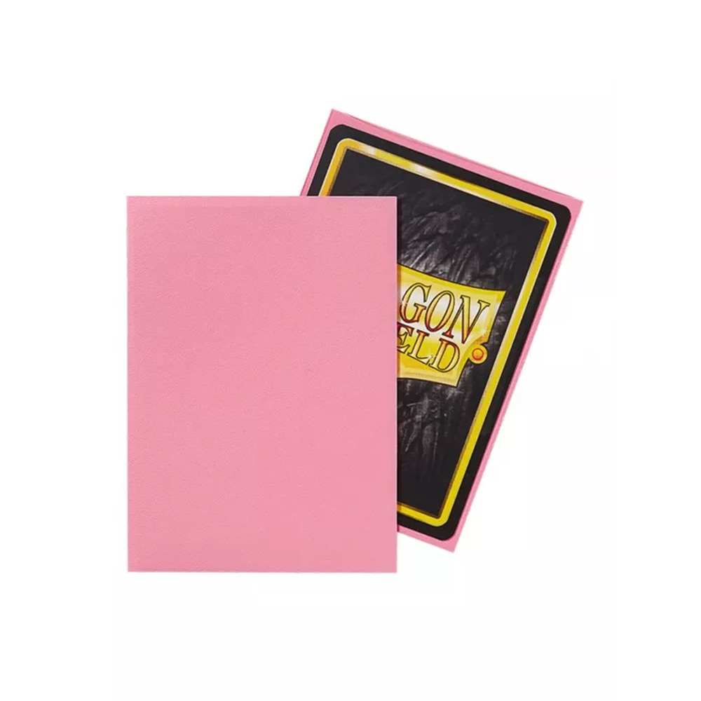 Dragon Shield Card Sleeves - Standard Size Matte (100) - Pink 1