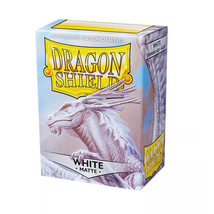 Dragon Shield Card Sleeves - Standard Size Matte (100) - White
