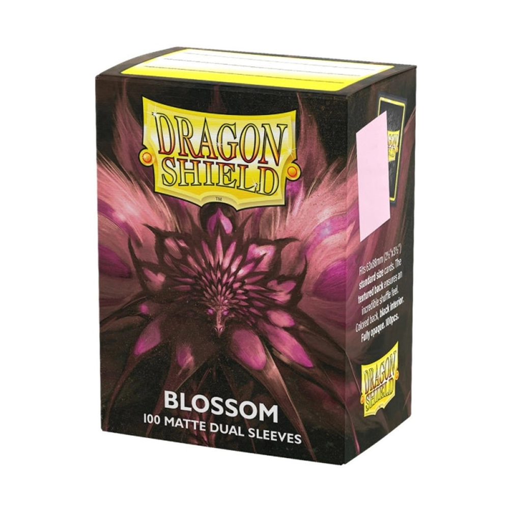 Dragon Shield Card Sleeves - Standard Size Matte Dual Sleeves (100) - Blossom