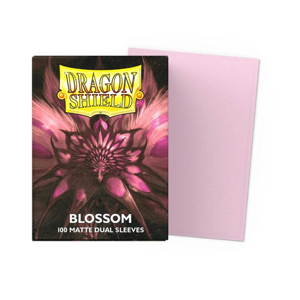 Dragon Shield Card Sleeves - Standard Size Matte Dual Sleeves (100) - Blossom 1
