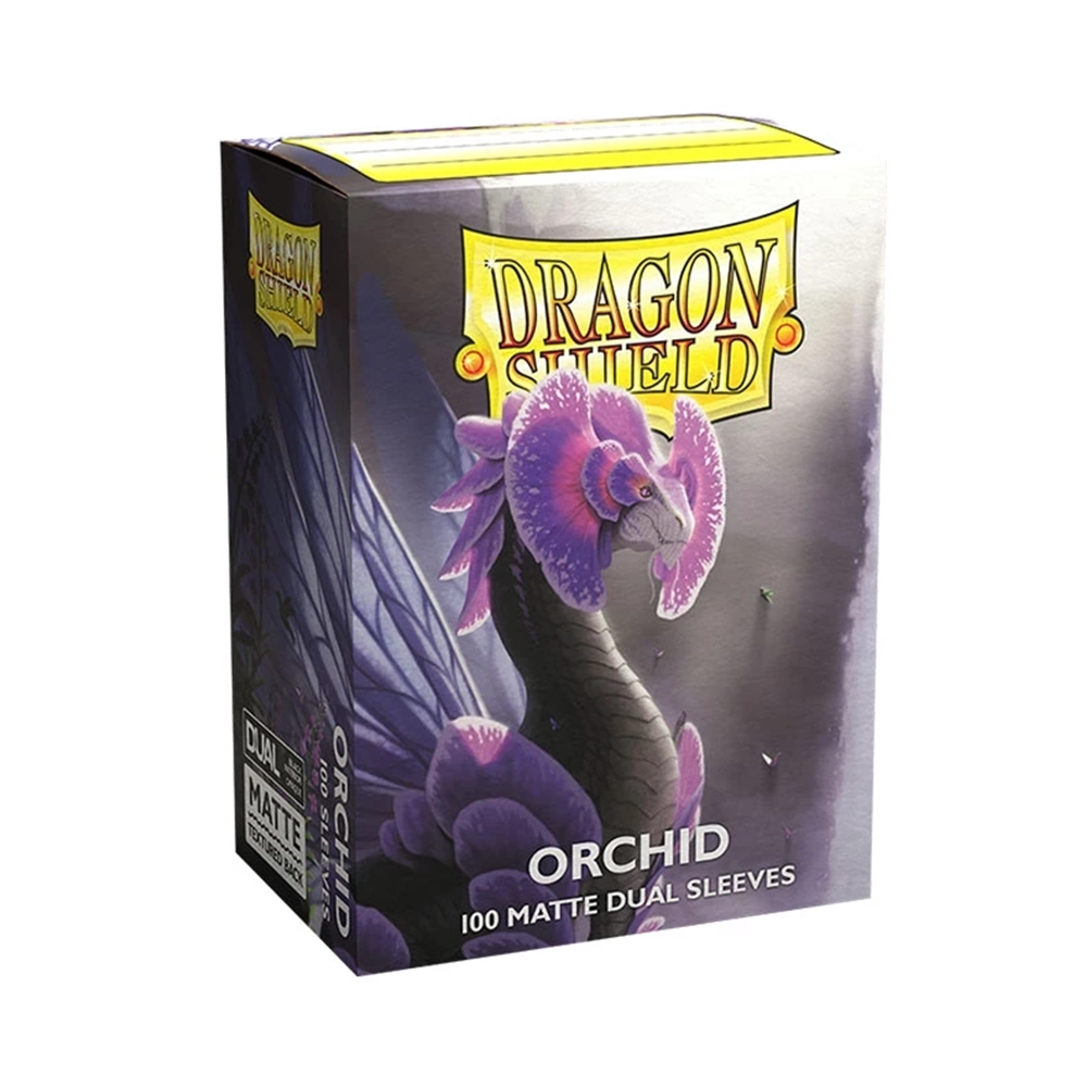 Dragon Shield Card Sleeves - Standard Size Matte Dual Sleeves (100) - Orchid 0