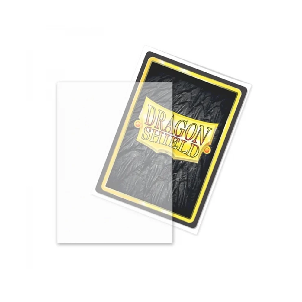 Dragon Shield Card Sleeves - Standard Size Matte Non-Glare (100) - Clear