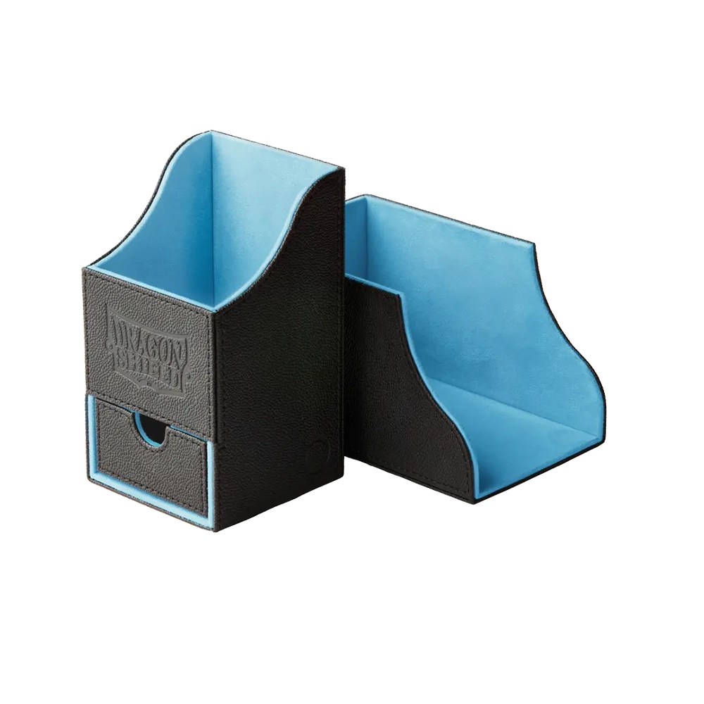 Dragon Shield Nest +100 - Black/Blue (Deck Box) 2