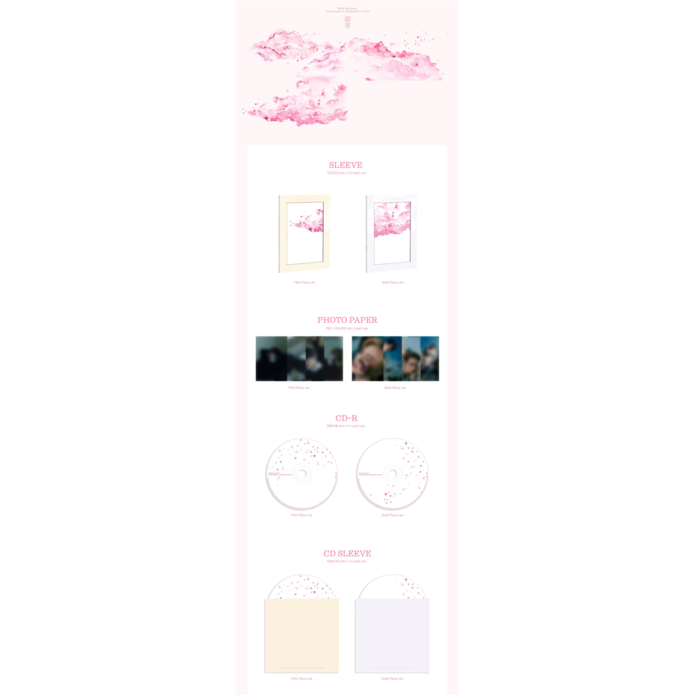 EPEX - 3RD FULL ALBUM YOUTH CHAPTER 3: ROMANTIC YOUTH 1