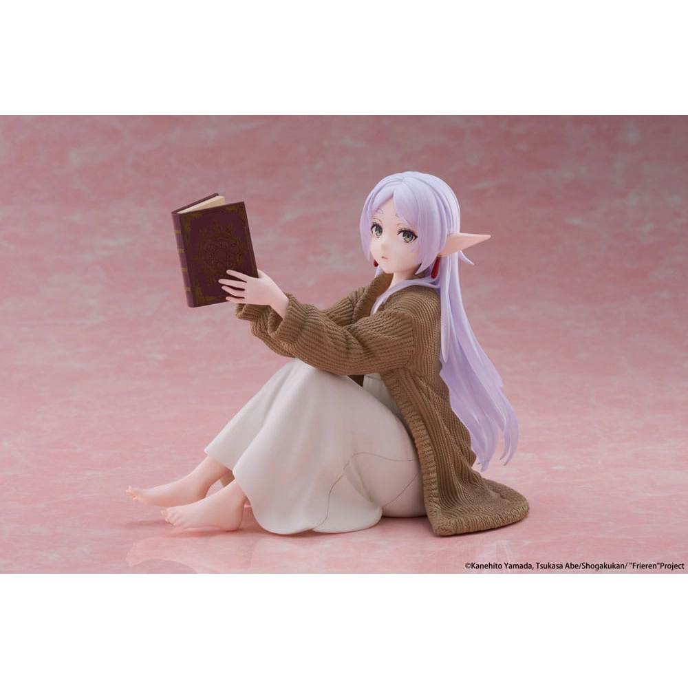 Frieren: Beyond Journey's End PVC Statue Desktop Cute Figure Frieren Roomwear Ver 13 cm 0