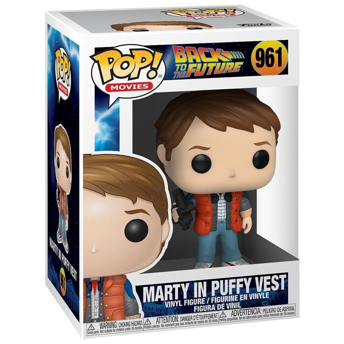 Funko POP! Movies Back to the Future Marty In Puffy Vest #961