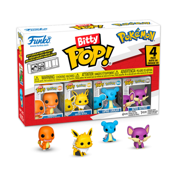 Funko Bitty POP! Games Pokémon Charmander (4-Pack)
