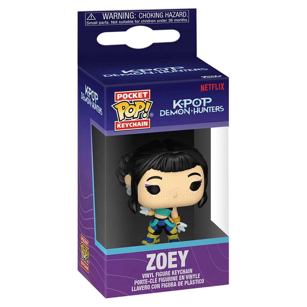 Funko Pocket POP! Keychain Animation K-Pop Demon Hunters Zoey 0