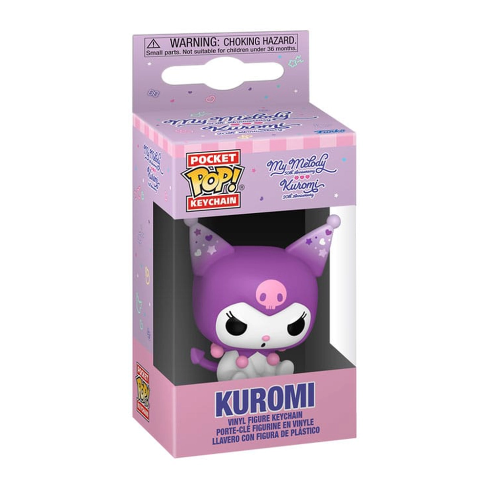 Funko Pocket POP! Keychain Hello Kitty and Friends Kuromi (20th Anniversary)