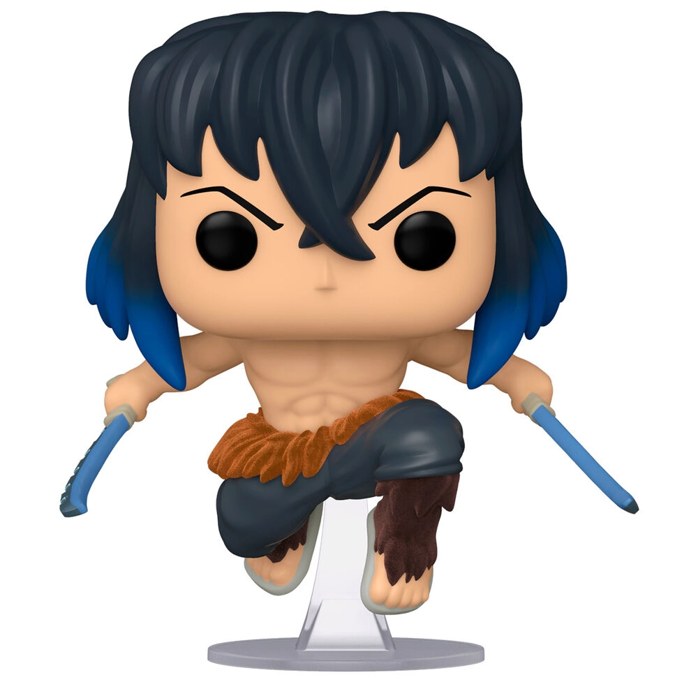 Funko POP! Animation Demon Slayer Inosuke Hashibira (Flocked Chase & Limited Edition) #875