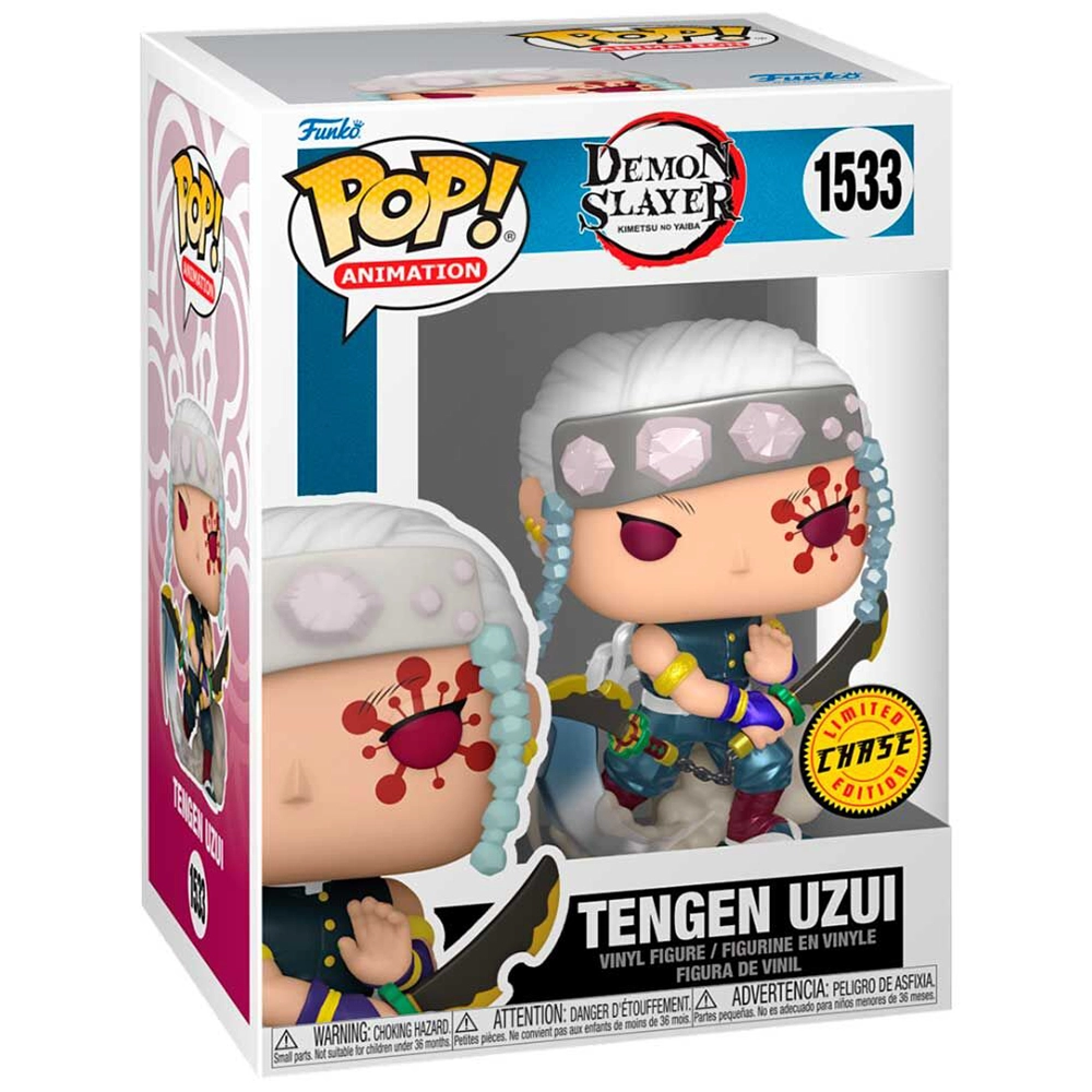 Funko POP! Animation Demon Slayer Tengen Uzui (Metallic & Limited Chase Edition) #1533