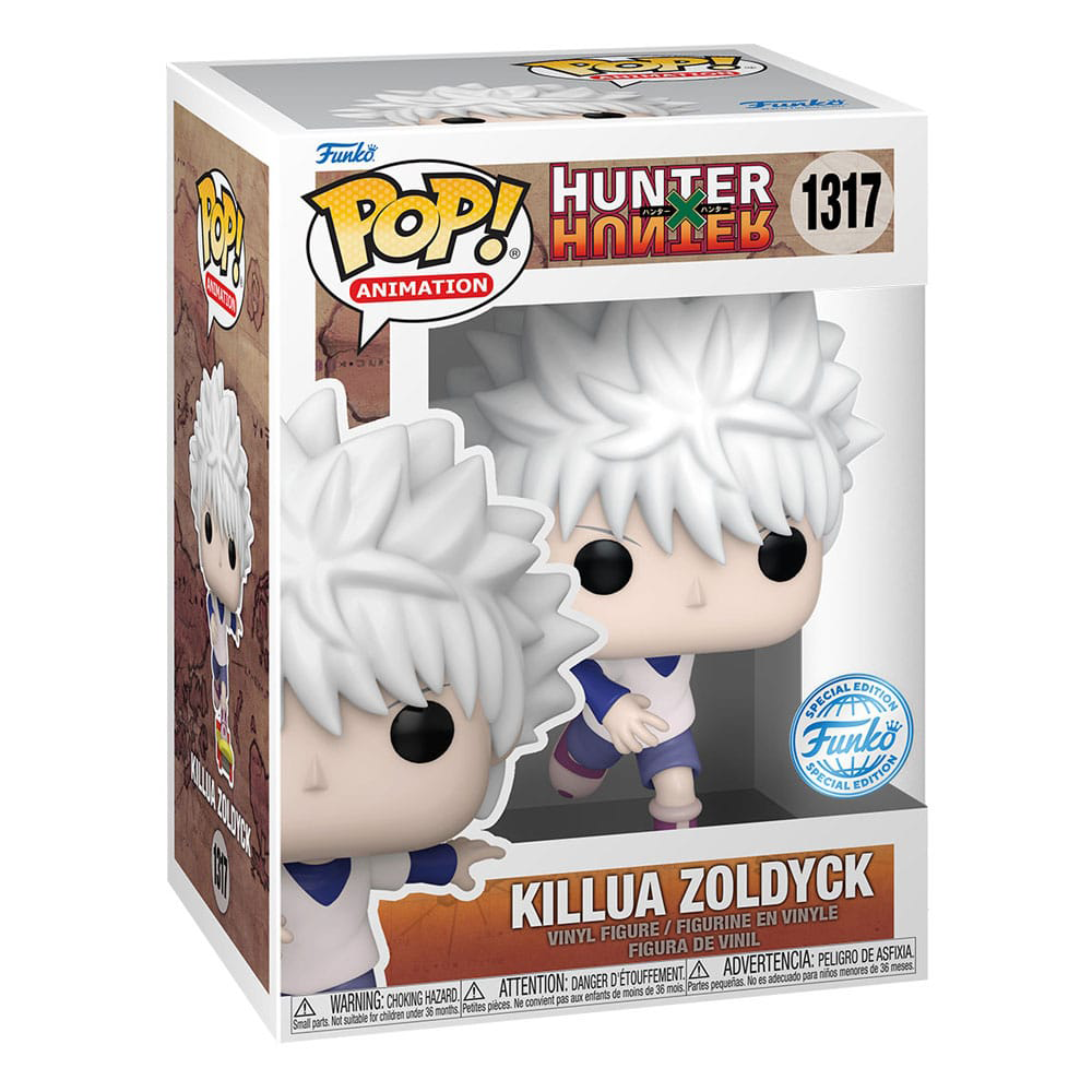 Funko POP! Animation Hunter x Hunter Killua Zoldyck with Skateboard (Special Edition) #1317 0