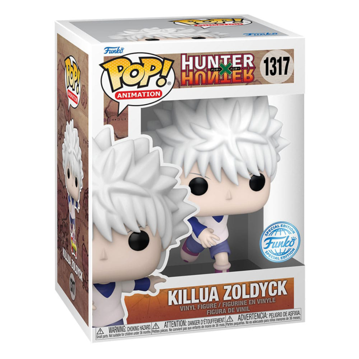 Funko POP! Animation Hunter x Hunter Killua Zoldyck with Skateboard (Special Edition) #1317