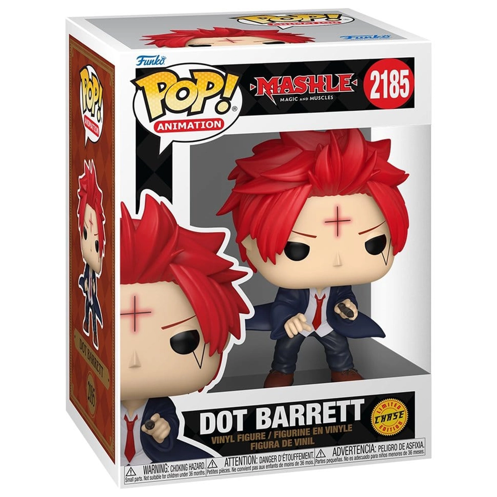 Funko POP! Animation Mashle Dot Barrett (Chase & Limited Edition) #2185 0