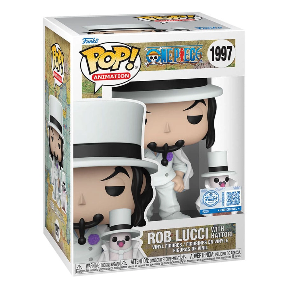 Funko POP! Animation One Piece Rob Lucci with Hattori #1997 (Special Edition) 0