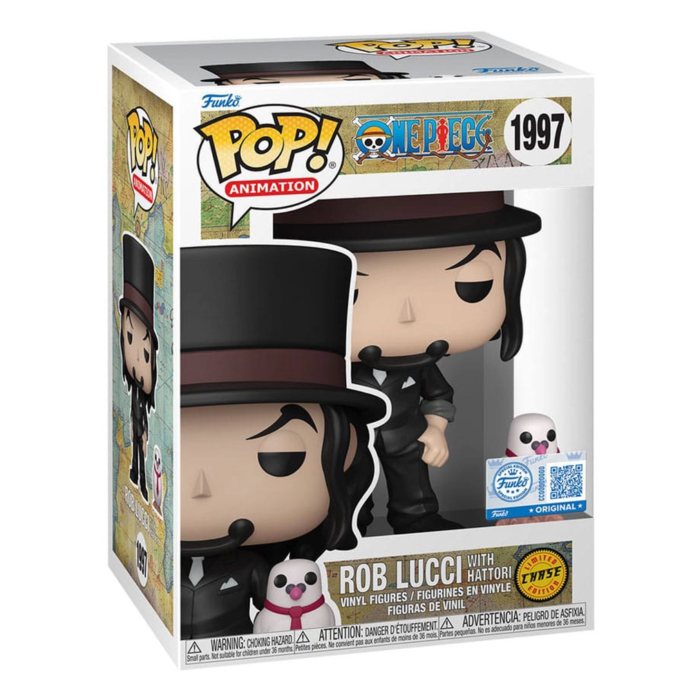 Funko POP! Animation One Piece Rob Lucci with Hattori (Chase & Limited Edition) #1997
