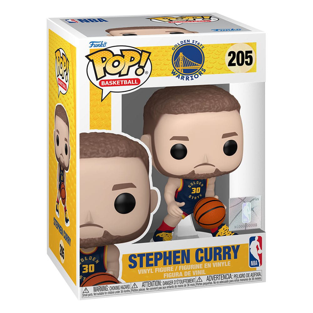 Funko POP! Basketball NBA Golden State Warriors Stephen Curry (2024 City Edition Uniform) #205 0
