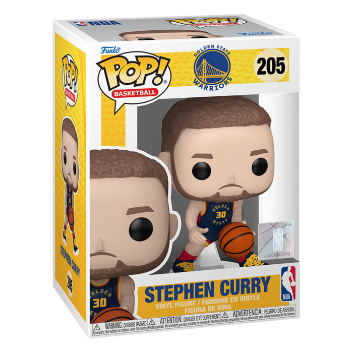 Funko POP! Basketball NBA Golden State Warriors Stephen Curry (2024 City Edition Uniform) #205