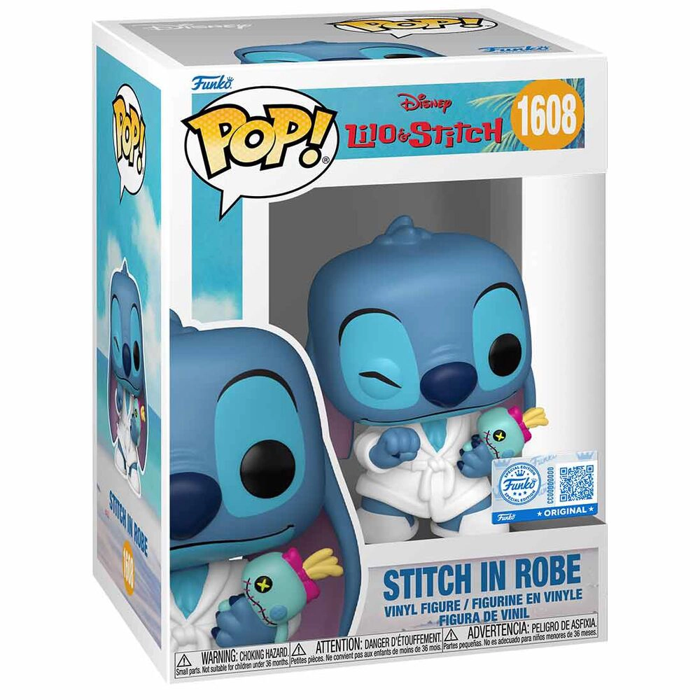 Funko POP! Disney Lilo & Stitch - Stitch in Robe (Special Edition) #1608 0