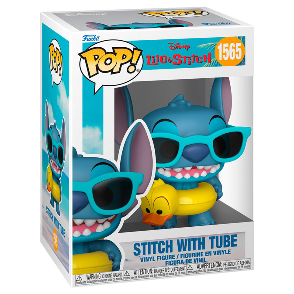 Funko POP! Disney Lilo & Stitch - Stitch with Tube #1565 0