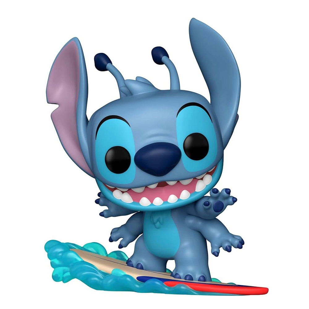 Funko POP! Disney Lilo & Stitch Stitch on Surfboard #1594 Summer Convention 2025 1