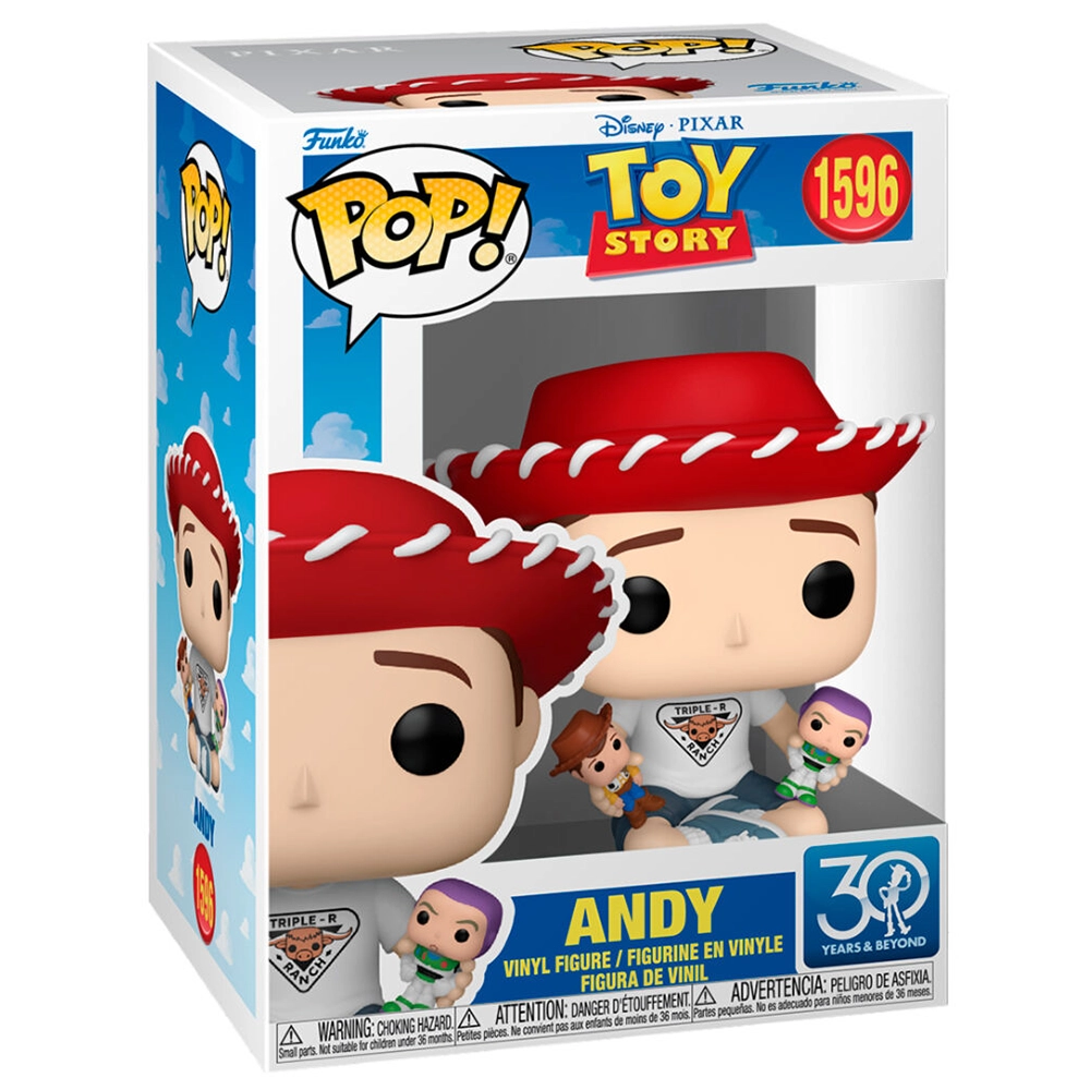 Funko POP! Disney Pixar Toy Story Andy #1596 0