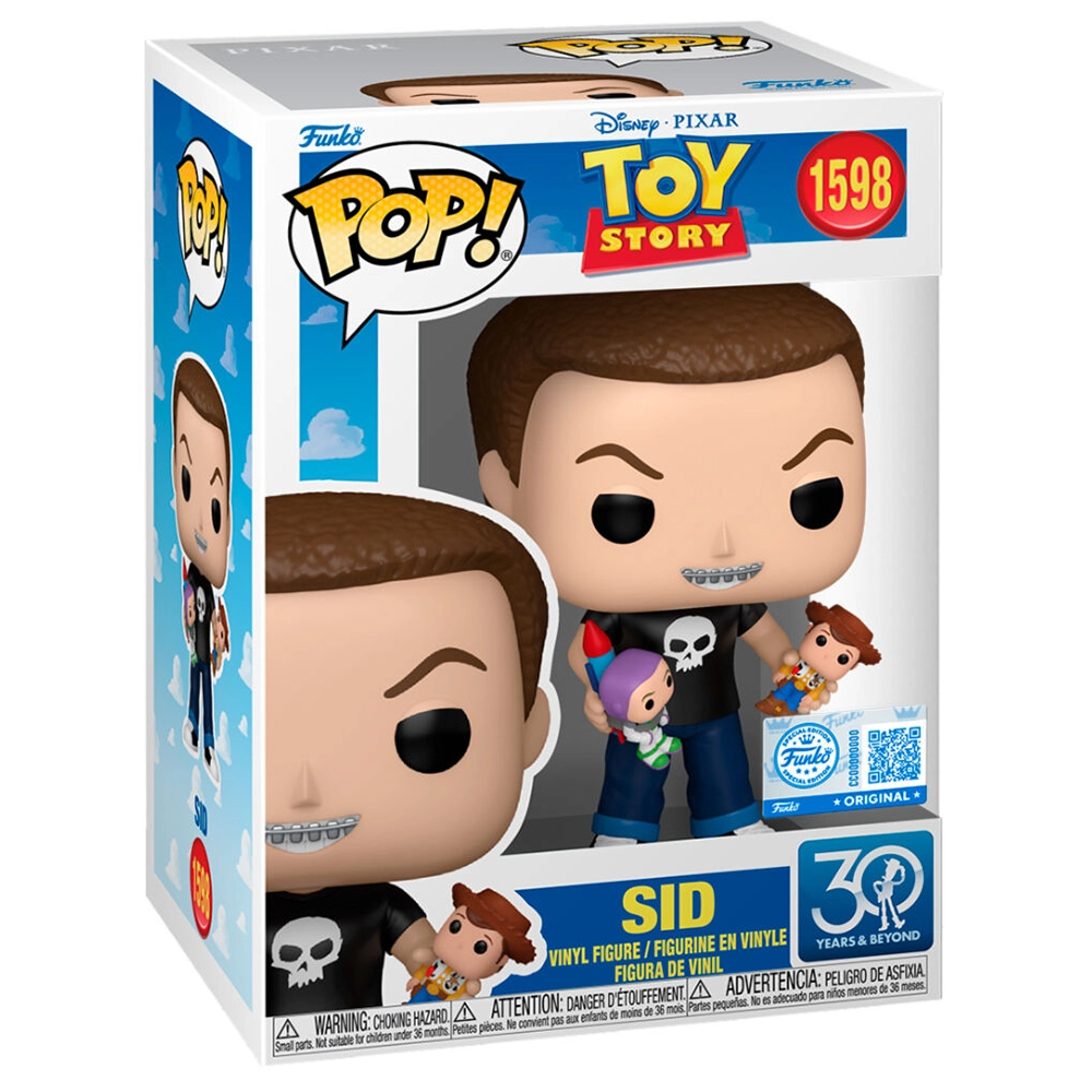 Funko POP! Disney Pixar Toy Story Sid #1598 (Special Edition)