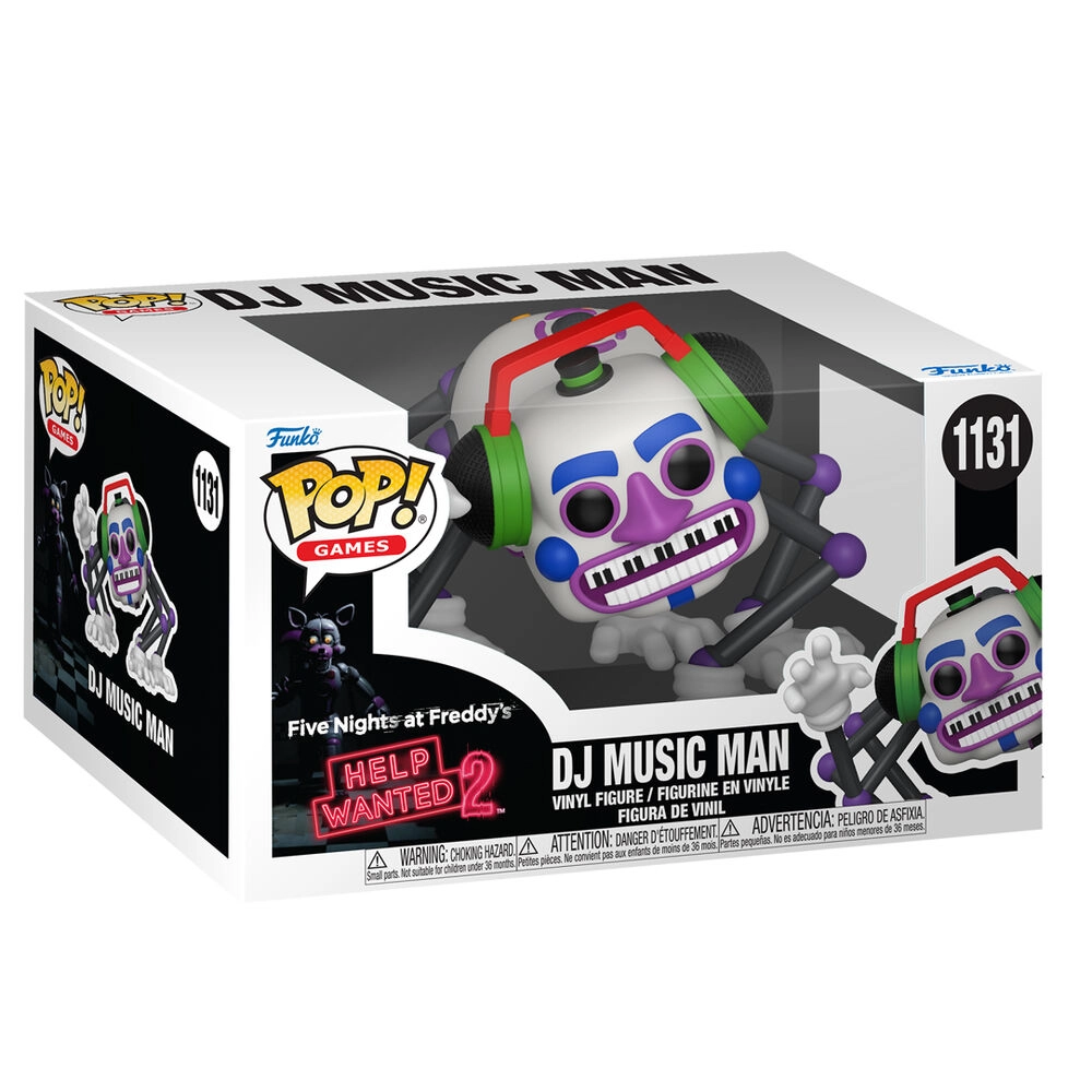 Funko POP! Games Five Nights at Freddy's Help Wanted 2 DJ Music Man #1131 0