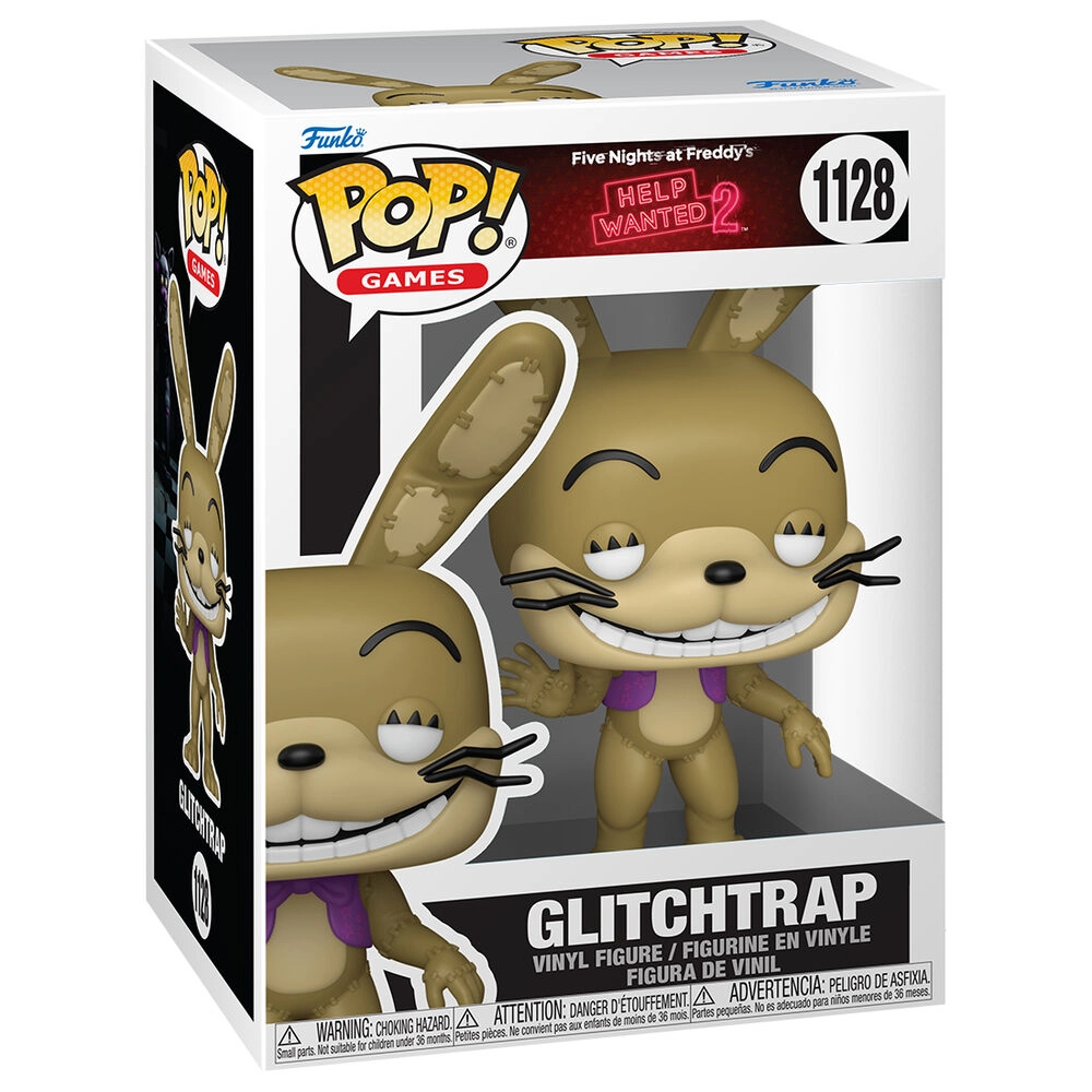 Funko POP! Games Five Nights at Freddy's Help Wanted 2 Glitchtrap #1128 0