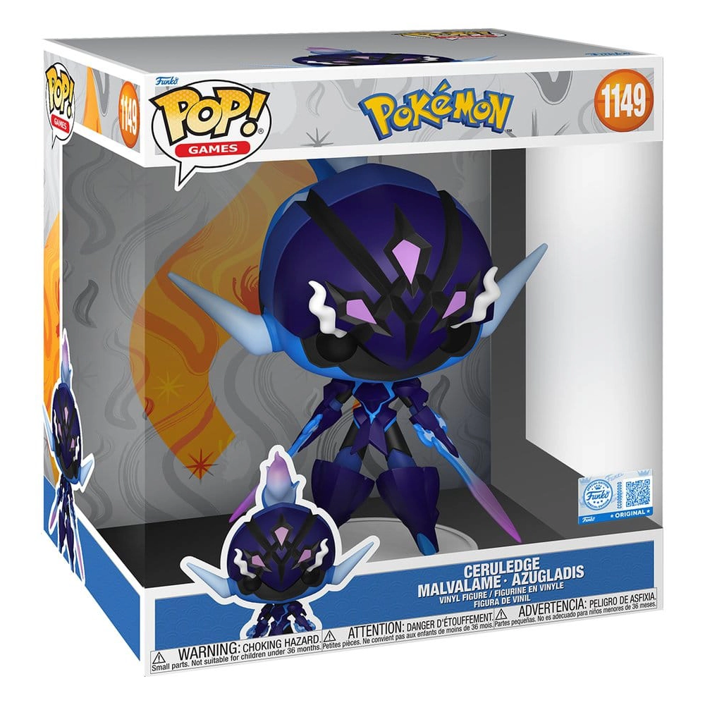 Funko POP! Games Pokémon Ceruledge #1149 (Special Edition) (Jumbo Sized POP) 0