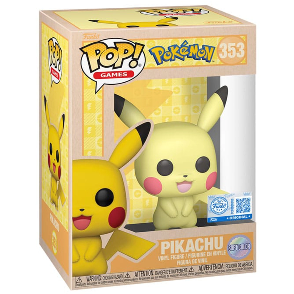 Funko POP! Games Pokémon Pikachu (Soft Color) Special Edition #353