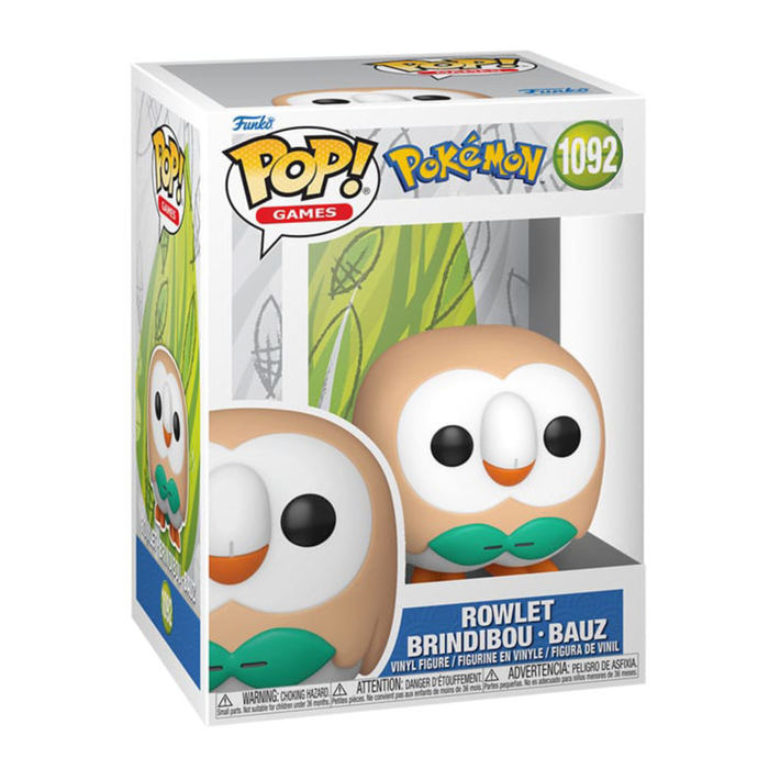 Funko POP! Games Pokémon Rowlet #1092