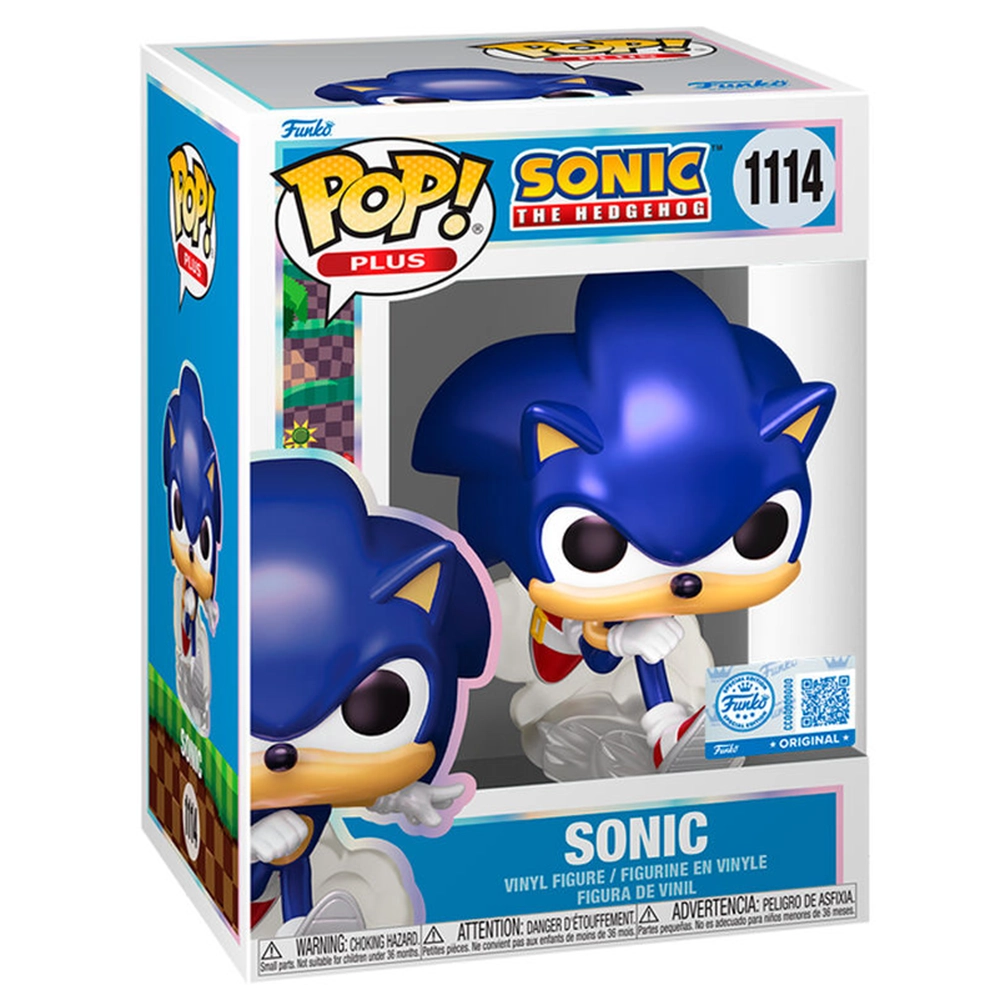 Funko POP! Plus Games Sonic The Hedgehog - Sonic #1114 (Special Edition) 0