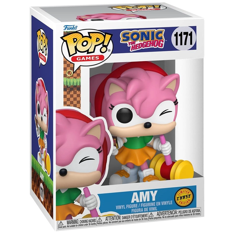 Funko POP! Games Sonic The Hedgehog Amy (Chase & Limited Edition) #1171 0