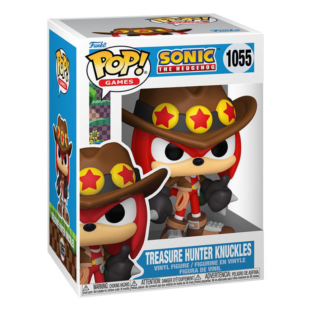 Funko POP! Games Sonic The Hedgehog Treasure Hunter Knuckles #1055 0