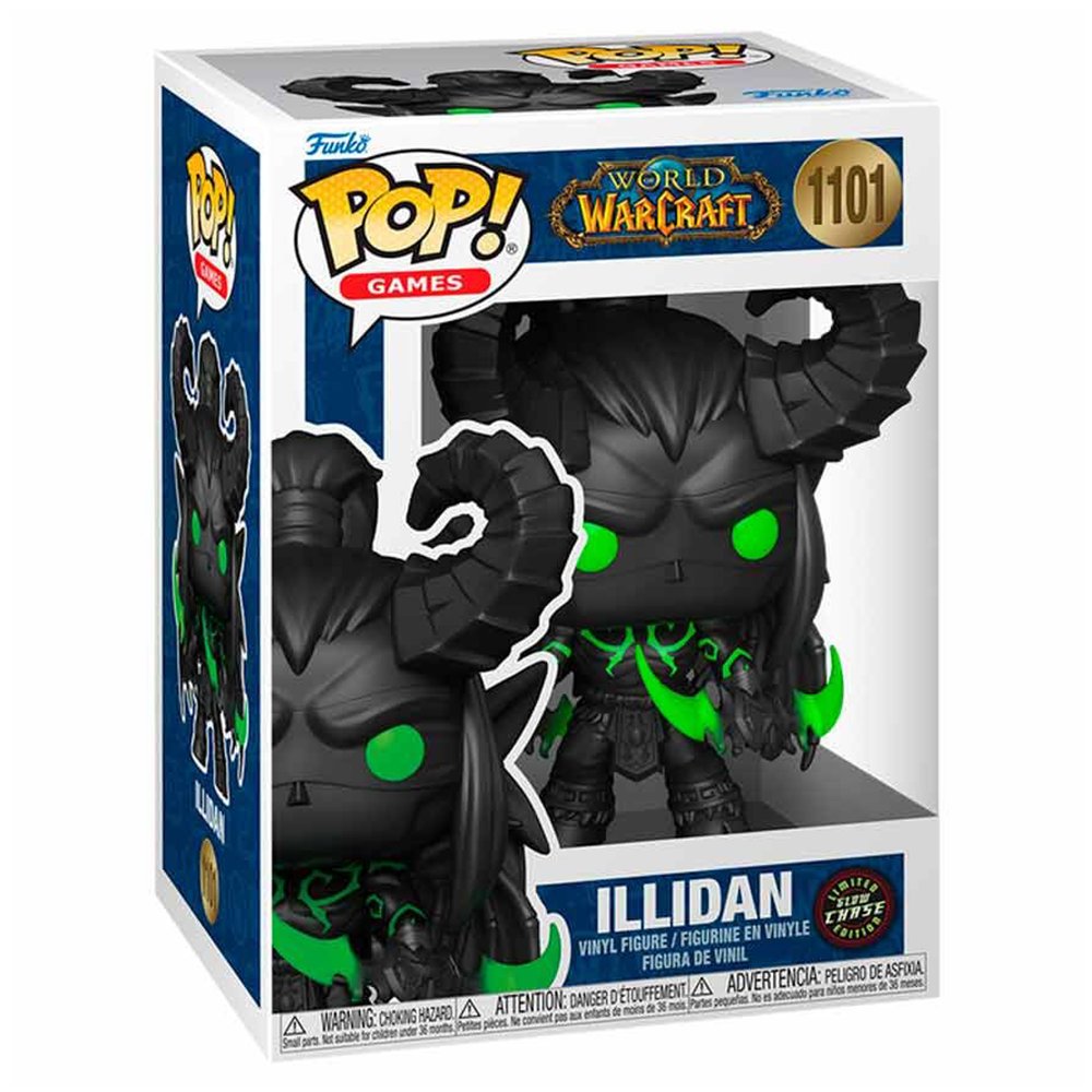 Funko POP! Games World of Warcraft - Illidan (Chase Glows in the Dark) #1101 0