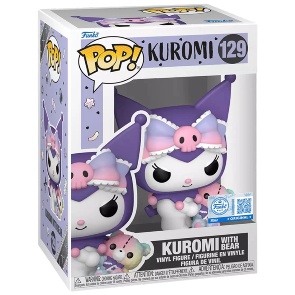 Funko POP! Kuromi Kuromi with Bear #129 (Special Edition)