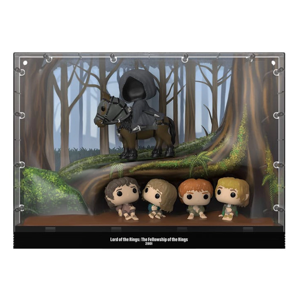 Funko POP! Moment Deluxe Movies The Lord Of The Rings The Fellowship of the Ring - Ringwraith / Frodo / Pippin / Samwise / Merry #09