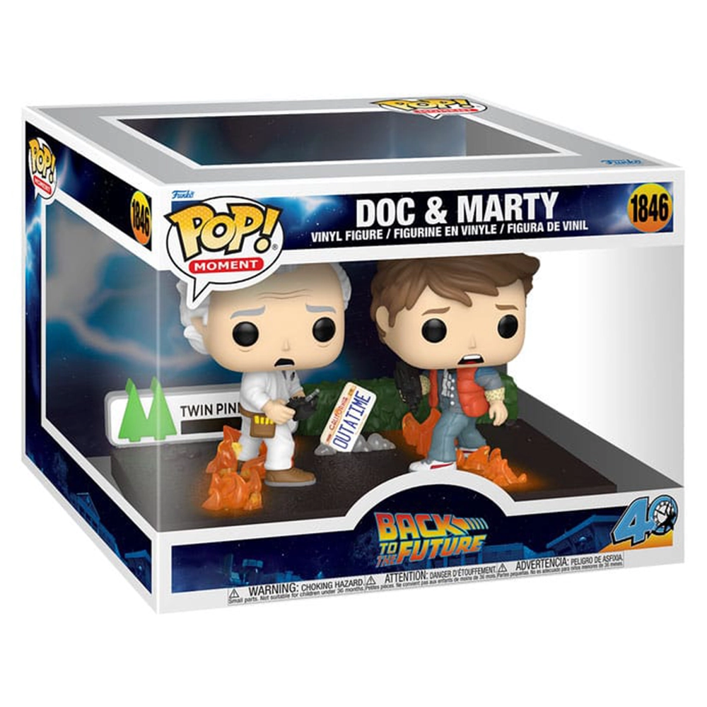 Funko POP! Moment Movies Back To The Future Doc & Marty #1846