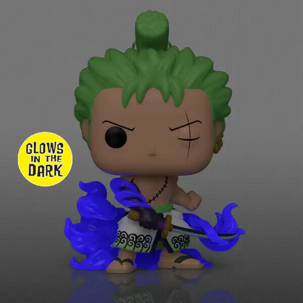 Funko POP! Animation One Piece Zoro w/ Enma (Glow in the Dark) Exclusive #1288