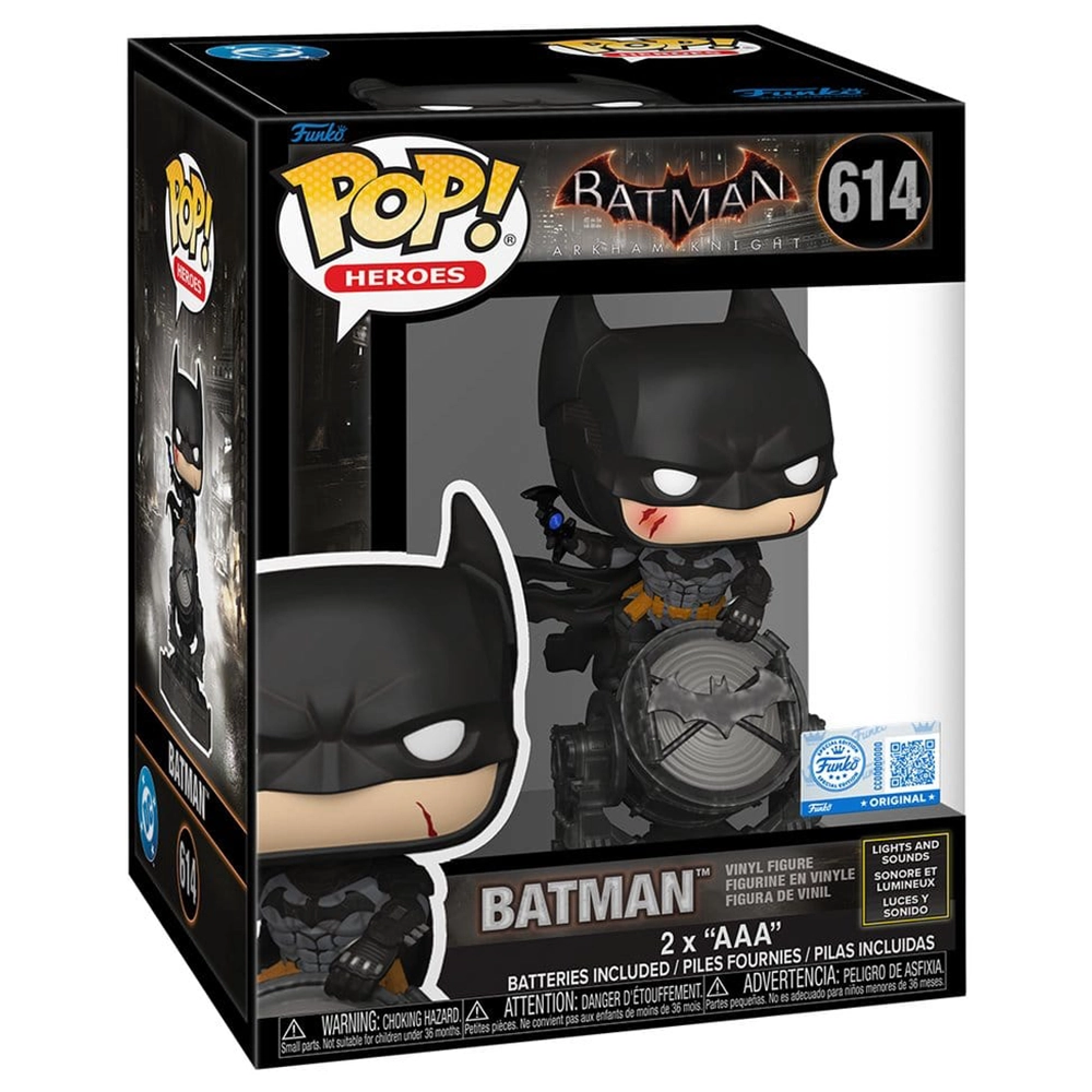 Funko POP! Premium DC Heroes Batman Arkham Knight Batman (SFX) #614 Special Edition 0