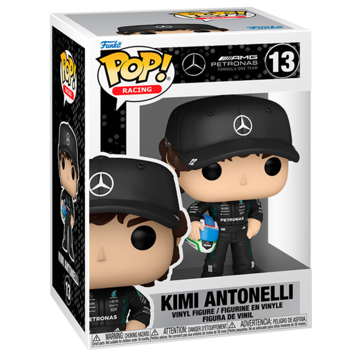 Funko POP! Formula 1 Mercedes Benz Kimi Antonelli with Helmet #13