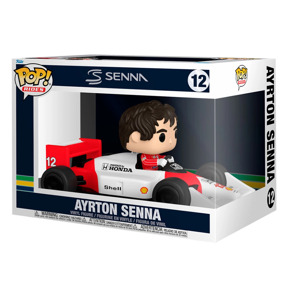 Funko POP! Rides Formula 1 Ayrton Senna (McLaren Car) #12 0