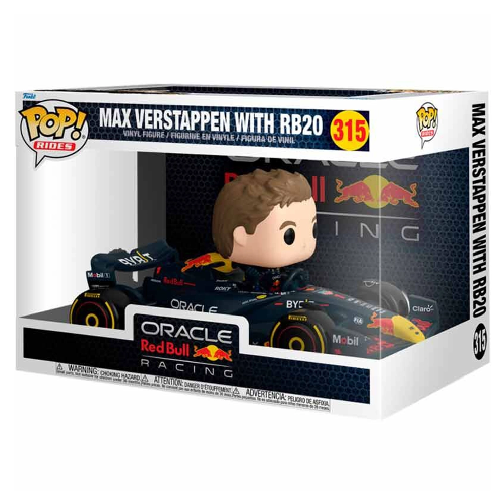Funko POP! Rides Formula 1 Oracle Red Bull Racing Max Verstappen with RB20 #315