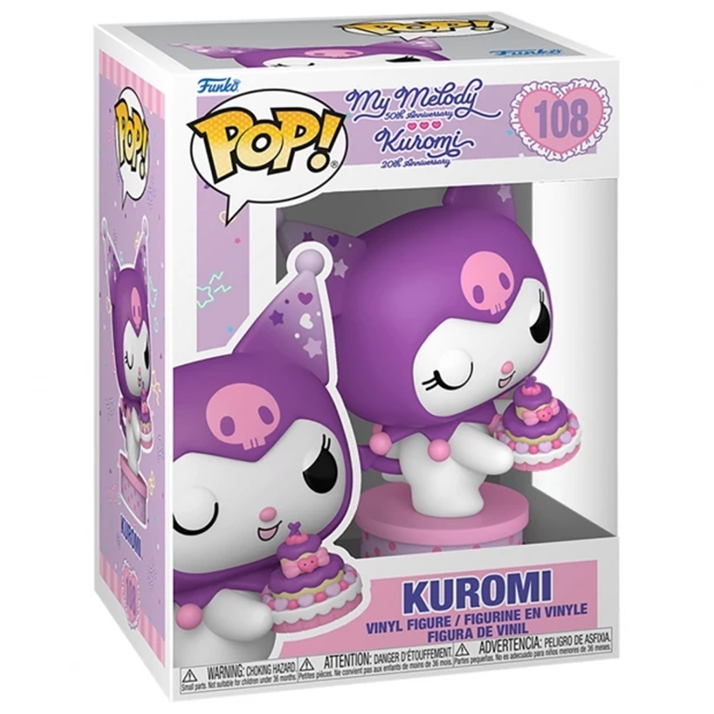 Funko POP! Sanrio My Melody 50th Anniversary Kuromi 20th Anniversary Kuromi #108 0