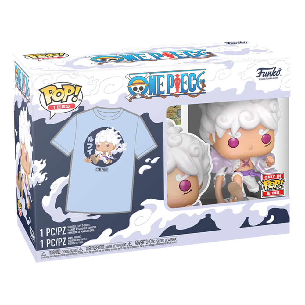 Funko POP! Tees Animation One Piece Luffy Gear Five 1