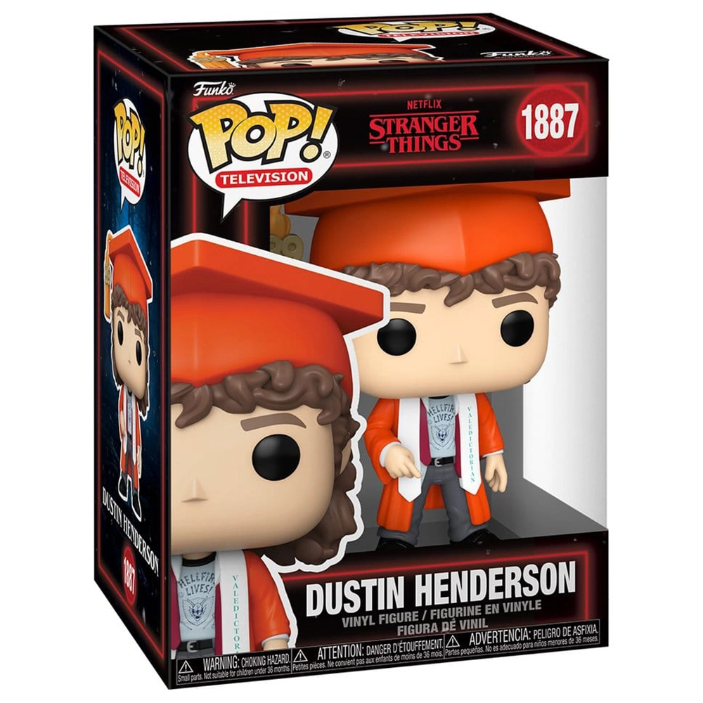 Funko POP! Television Stranger Things Dustin Henderson #1887