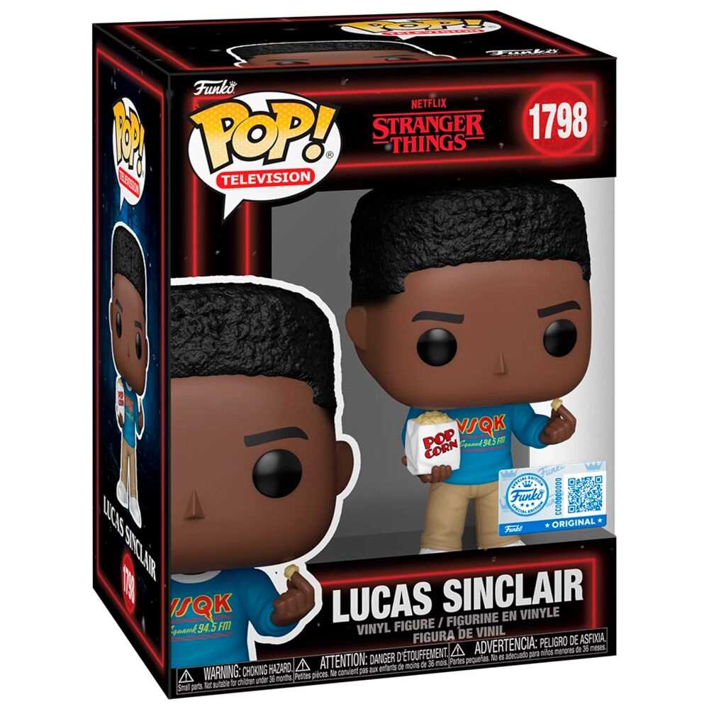 Funko POP! Television Stranger Things Lucas Sinclair #1798 (Special Edition) 0