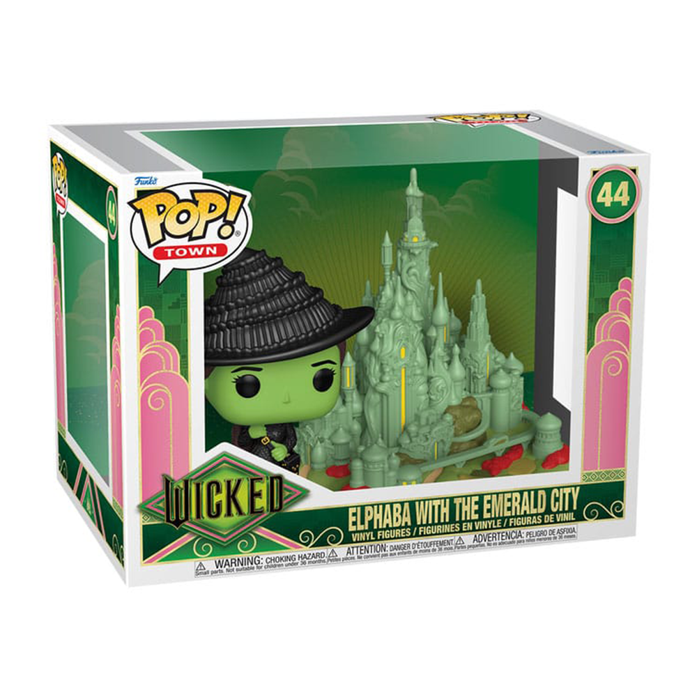 Funko POP! Town Movies Wicked Elphaba with The Emerald City #44 0