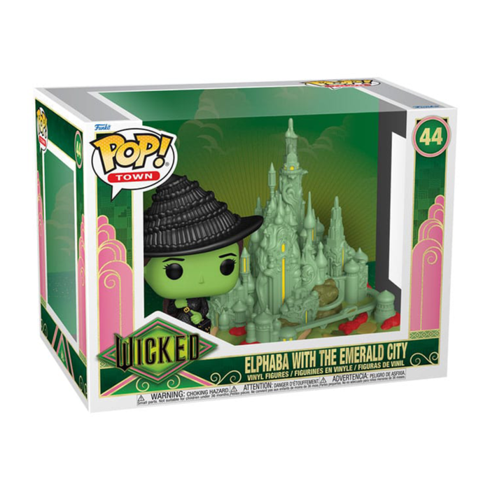 Funko POP! Town Movies Wicked Elphaba with The Emerald City #44